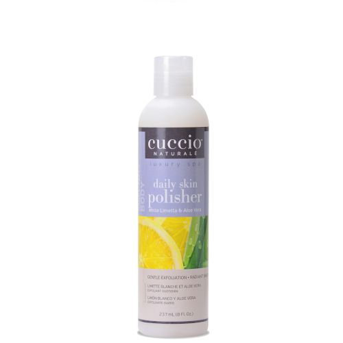Cuccio Naturalé Daily Skin Polisher White Limetta & Aloe Vera – hellävarainen kuorinta 237 ml