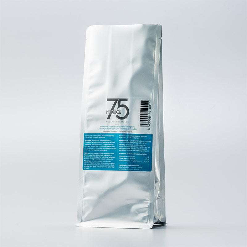 NO75 Kollageeni iholle – Täyttöpussi 100 g