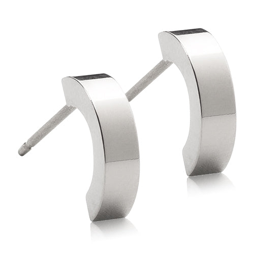 Blomdahl Medical Pendant Plain Curved 10mm - korvakorut