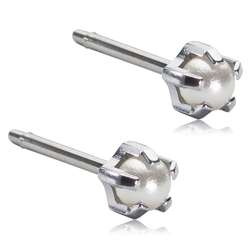Blomdahl Tiffany Pearl 4mm - korvakorut