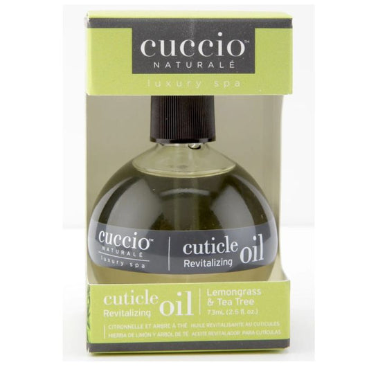 Cuccio Lemongrass & Tea Tree Cuticle Revitalizing Oil Kynsinauhaöljy 73 ml